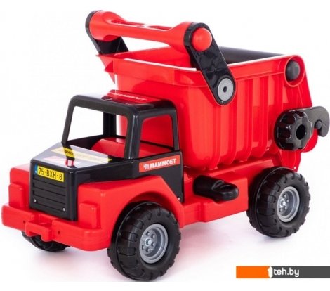- Игрушечный транспорт Полесье Mammoet Автомобиль-самосвал №1 77325 - Mammoet Автомобиль-самосвал №1 77325