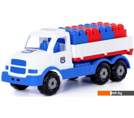  - Игрушечный транспорт Полесье Сталкер с конструктором Юниор 93189 - Сталкер с конструктором Юниор 93189