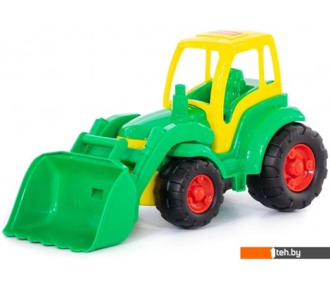  - Игрушечный транспорт Полесье Чемпион трактор с ковшом 0476 - Чемпион трактор с ковшом 0476