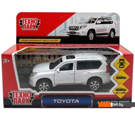  - Игрушечный транспорт Технопарк Toyota Prado PRADO-WH  - Toyota Prado PRADO-WH 