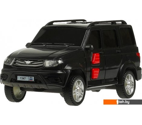 - Игрушечный транспорт Технопарк Uaz Патриот PATRIOTBLACK-15PL-BK - Uaz Патриот PATRIOTBLACK-15PL-BK