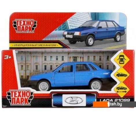  - Игрушечный транспорт Технопарк ВАЗ-21099 Спутник 21099-12-BU - ВАЗ-21099 Спутник 21099-12-BU