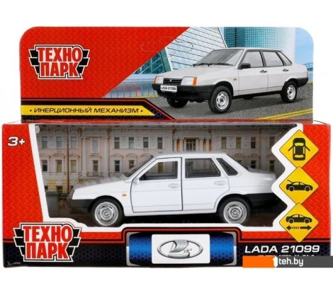  - Игрушечный транспорт Технопарк ВАЗ-21099 Спутник 21099-12-WH - ВАЗ-21099 Спутник 21099-12-WH