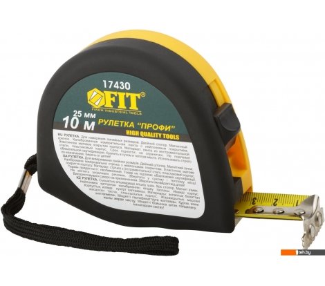  - Строительный, слесарный, монтажный инструмент FIT Профи 17430 (черный/желтый) - Профи 17430 (черный/желтый)