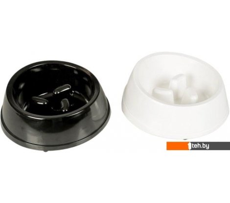  - Миски, поилки, кормушки для животных Duvo Plus Glossy M, цвет в ассортименте - Glossy M, цвет в ассортименте