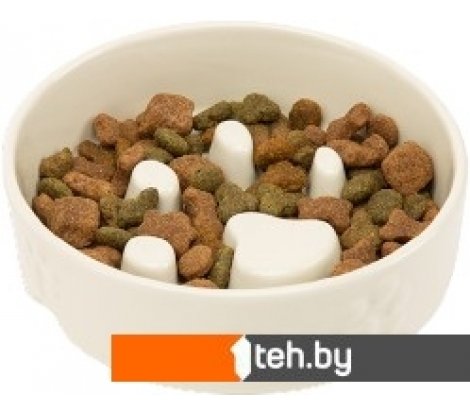  - Миски, поилки, кормушки для животных Scruffs Icon Slow Feeder 825506 (кремовый) - Icon Slow Feeder 825506 (кремовый)