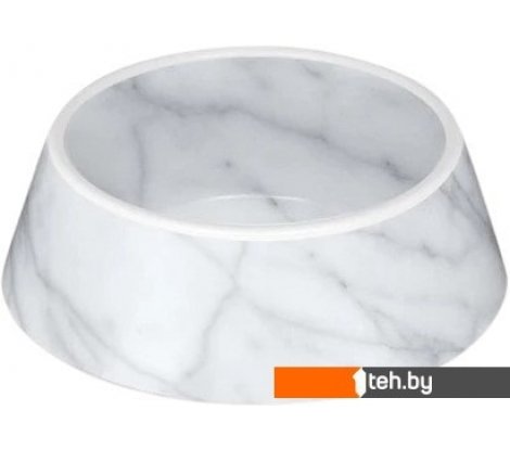  - Миски, поилки, кормушки для животных TarHong Carrara Marble PPM3077WBWM (белый мрамор) - Carrara Marble PPM3077WBWM (белый мрамор)
