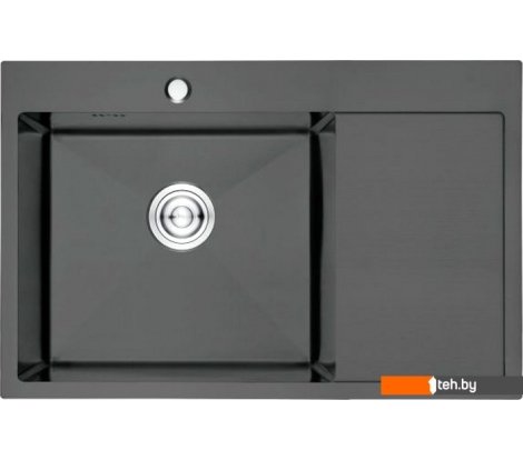  - Кухонные мойки Gerhans K37851B-L (левая, графит) - K37851B-L (левая, графит)