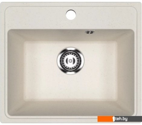  - Кухонные мойки Practik PR-M 490-001 (белый камень) - PR-M 490-001 (белый камень)