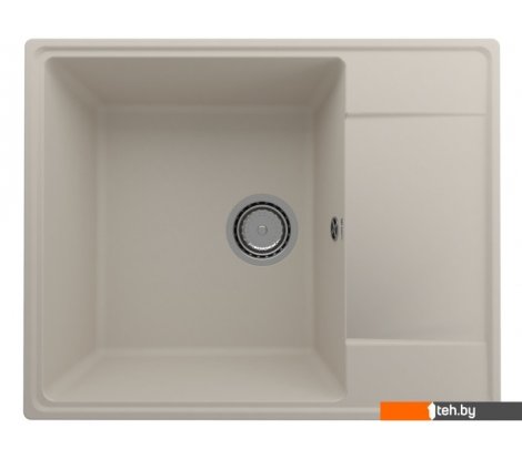  - Кухонные мойки Ulgran QUARTZ Prima 605-02 (лен) - QUARTZ Prima 605-02 (лен)