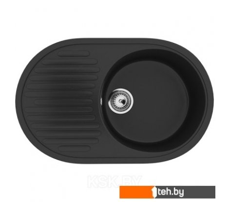  - Кухонные мойки Ulgran U-107 (ультра-черный) - U-107 (ультра-черный)