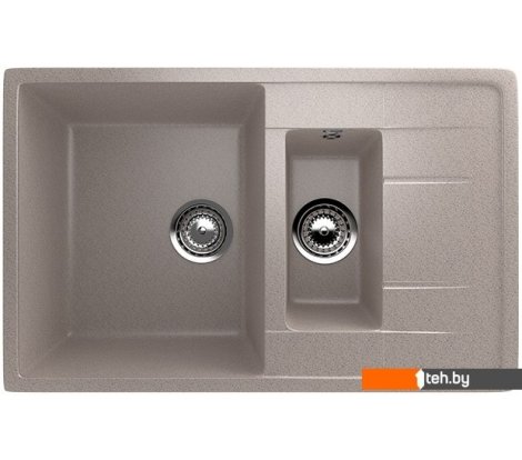  - Кухонные мойки Ulgran U-205 (песочный) - U-205 (песочный)