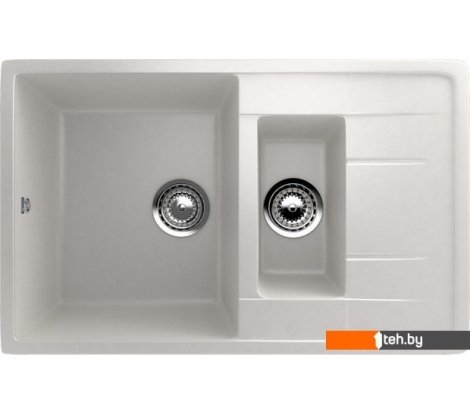  - Кухонные мойки Ulgran U-205 (ультра-белый) - U-205 (ультра-белый)