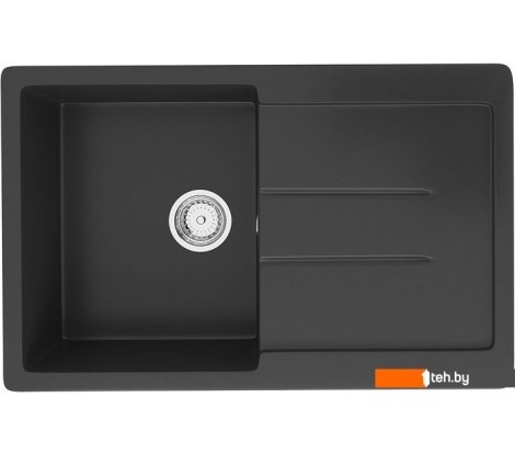  - Кухонные мойки Ulgran U-507 (ультра-черный) - U-507 (ультра-черный)