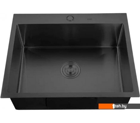  - Кухонные мойки РМС MR-6050BL (с корзиной и дозатором) - MR-6050BL (с корзиной и дозатором)