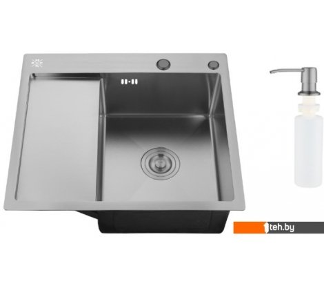  - Кухонные мойки РМС MRK-5851BL-R (с дозатором) - MRK-5851BL-R (с дозатором)