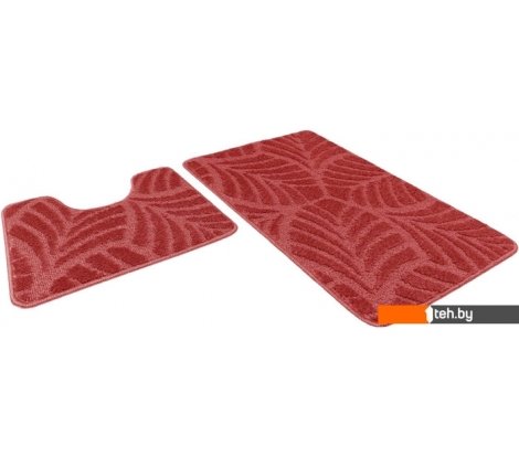  - Аксессуары для ванной и туалета Shahintex Актив Icarpet 001 60x100/60x50 836062 (ягодный 73) - Актив Icarpet 001 60x100/60x50 836062 (ягодный 73)