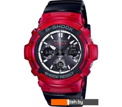  - Наручные часы Casio G-Shock AWG-M100SRB-4A - G-Shock AWG-M100SRB-4A