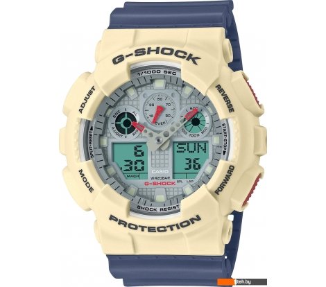  - Наручные часы Casio GA-100PC-7A2 - GA-100PC-7A2