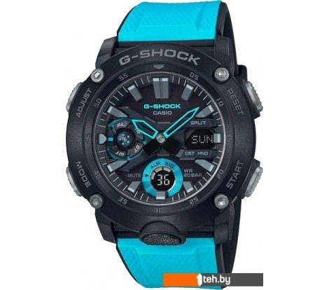  - Наручные часы Casio G-Shock GA-2000-1A2 - G-Shock GA-2000-1A2