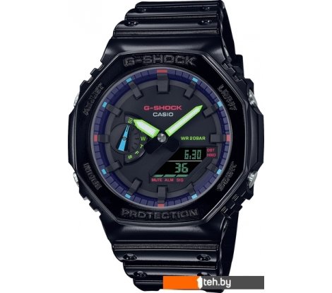  - Наручные часы Casio G-Shock GA-2100RGB-1A - G-Shock GA-2100RGB-1A