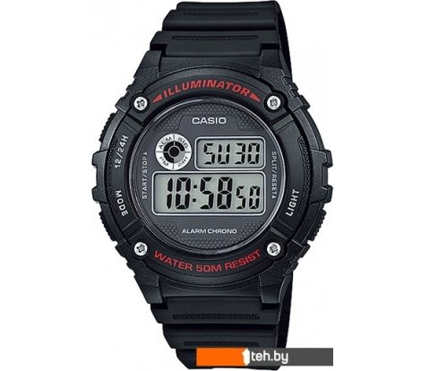  - Наручные часы Casio W-216H-1A - W-216H-1A