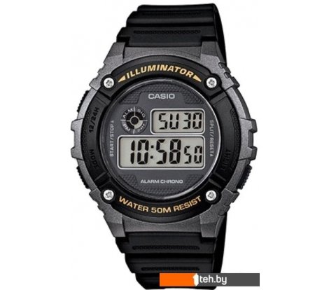  - Наручные часы Casio W-216H-1B - W-216H-1B