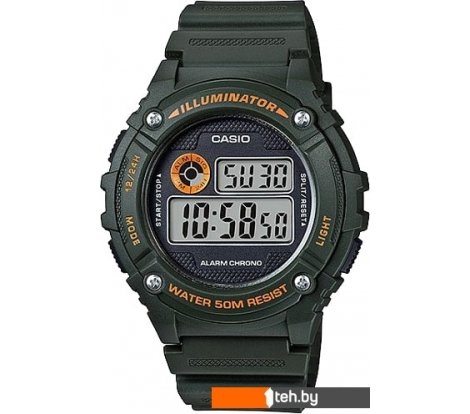  - Наручные часы Casio W-216H-3B - W-216H-3B