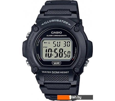  - Наручные часы Casio Illuminator W-219H-1A - Illuminator W-219H-1A
