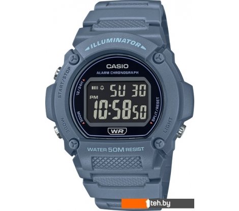- Наручные часы Casio Illuminator W-219HC-2B - Illuminator W-219HC-2B