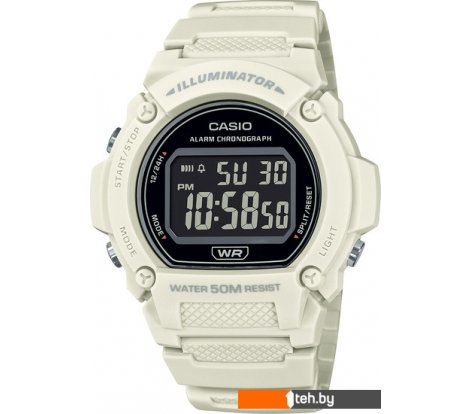 - Наручные часы Casio Illuminator W-219HC-8B - Illuminator W-219HC-8B