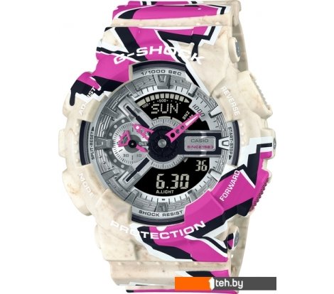  - Наручные часы Casio G-Shock GA-110SS-1A - G-Shock GA-110SS-1A