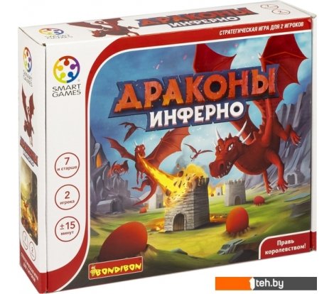  - Настольные игры Bondibon Драконы. Инферно ВВ5269 - Драконы. Инферно ВВ5269