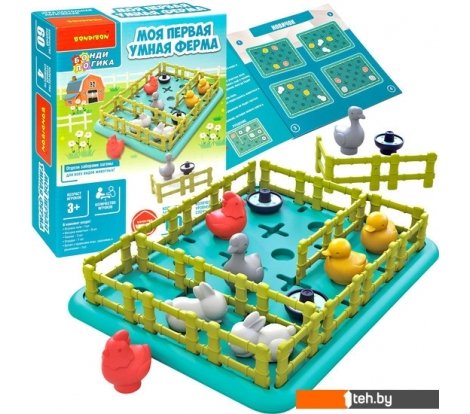  - Развивающие игрушки Bondibon Моя первая умная ферма ВВ5679 - Моя первая умная ферма ВВ5679
