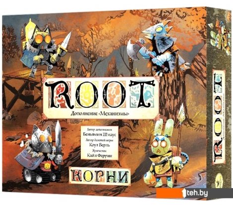  - Настольные игры Crowd Games Корни. Механизмы 16141 (дополнение) - Корни. Механизмы 16141 (дополнение)