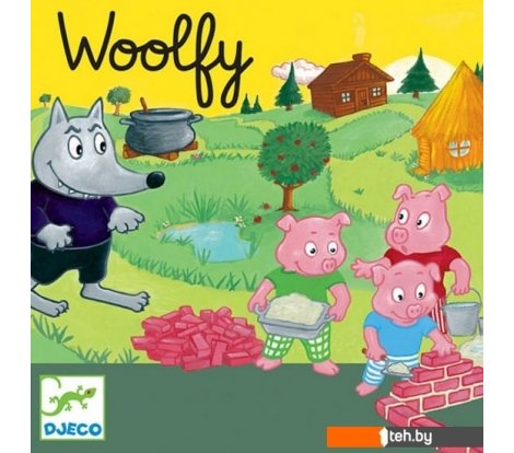  - Настольные игры Djeco Три поросенка - Три поросенка