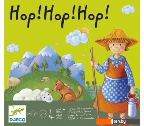  - Настольные игры Djeco Хоп, хоп, хоп! - Хоп, хоп, хоп!
