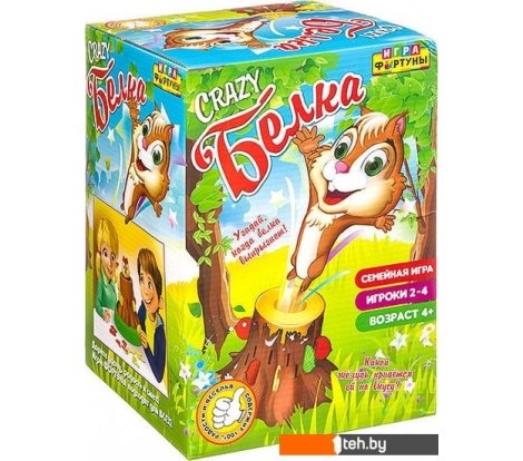  - Настольные игры Фортуна Crazy Белка Ф70000 - Crazy Белка Ф70000