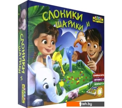  - Настольные игры Фортуна Слоники и шарики Ф95666 - Слоники и шарики Ф95666
