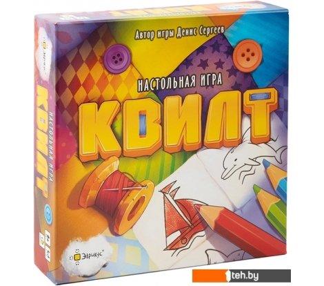  - Настольные игры Эврикус Квилт BG-12053 - Квилт BG-12053