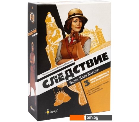  - Настольные игры Эврикус Следствие. Ведет Клэр Харпер PG-17332 - Следствие. Ведет Клэр Харпер PG-17332