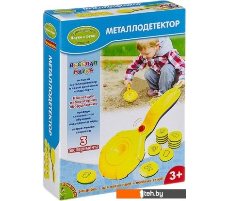  - Игры-опыты, эксперименты Bondibon Науки с Буки Металлодетектор ВВ3278 - Науки с Буки Металлодетектор ВВ3278