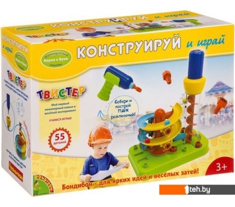  - Конструкторы Bondibon Науки с Буки ВВ4043 Конструируй и играй - Науки с Буки ВВ4043 Конструируй и играй