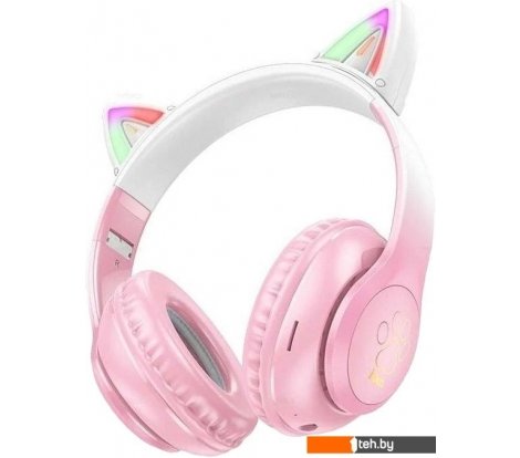  - Наушники и гарнитуры Hoco W42 (розовый) - W42 (розовый)