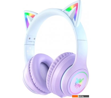  - Наушники и гарнитуры Onikuma B90 (фиолетовый/голубой) - B90 (фиолетовый/голубой)