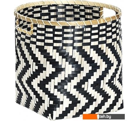  - Ящики, корзины, органайзеры Natural House Зигзаг DC15L (черный/белый) - Зигзаг DC15L (черный/белый)