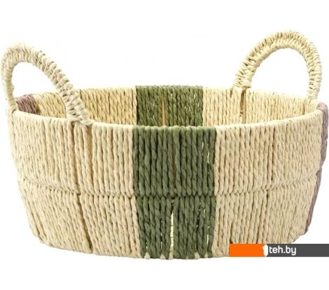  - Ящики, корзины, органайзеры Tkano Ethnic Bodhran Nature TK24-ST-BA0022 (р-р L) - Ethnic Bodhran Nature TK24-ST-BA0022 (р-р L)
