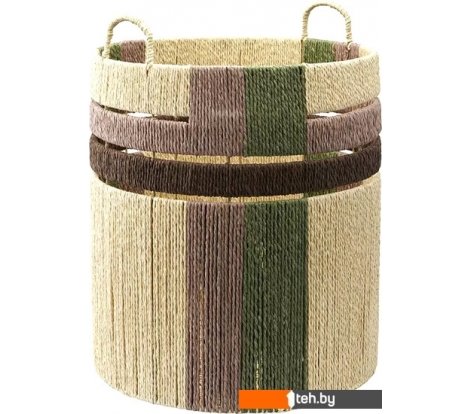  - Ящики, корзины, органайзеры Tkano Ethnic Bongo Nature TK24-ST-BA0005 (р-р M) - Ethnic Bongo Nature TK24-ST-BA0005 (р-р M)