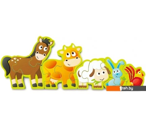  - Развивающие игрушки Hape Числа и животные E1628-HP - Числа и животные E1628-HP