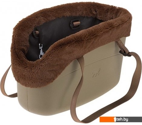 - Сумки, переноски для животных Ferplast With-Me Winter 79515021 (серый/коричневый) - With-Me Winter 79515021 (серый/коричневый)